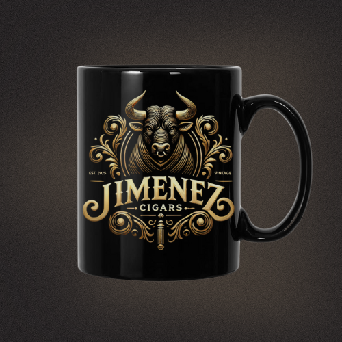 Jimenez Cigars Premium Black Mug